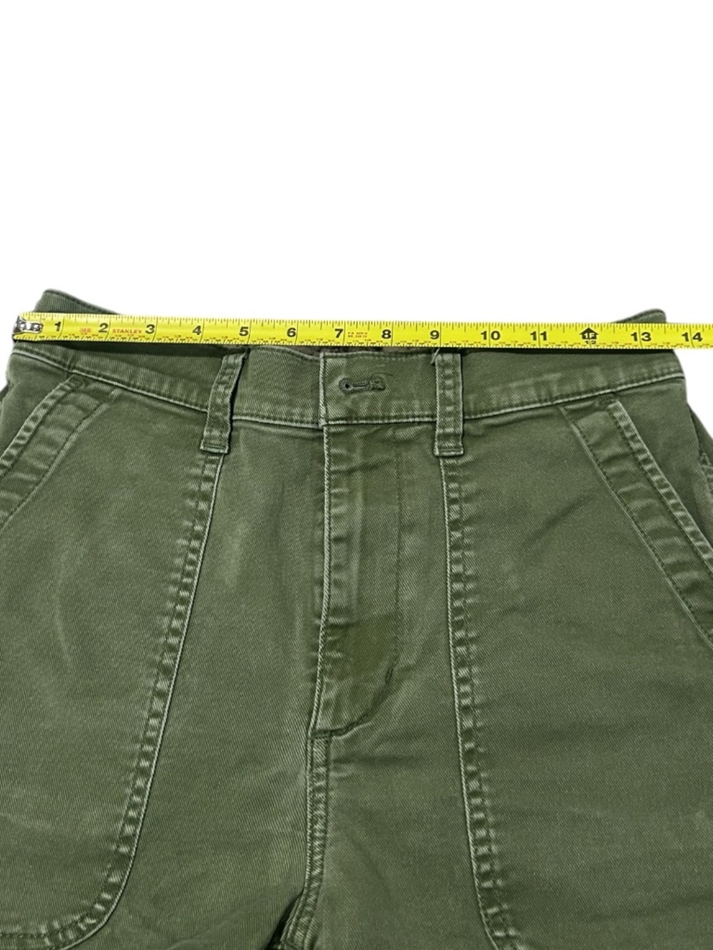 Madewell The Perfect Vintage Fatigue Short Style MC911 In Green - Picture 7 of 12
